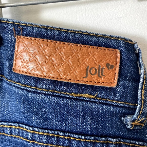 Jolt Distressed Jeans Size 3 Denim Cropped Pants - Picture 8 of 8